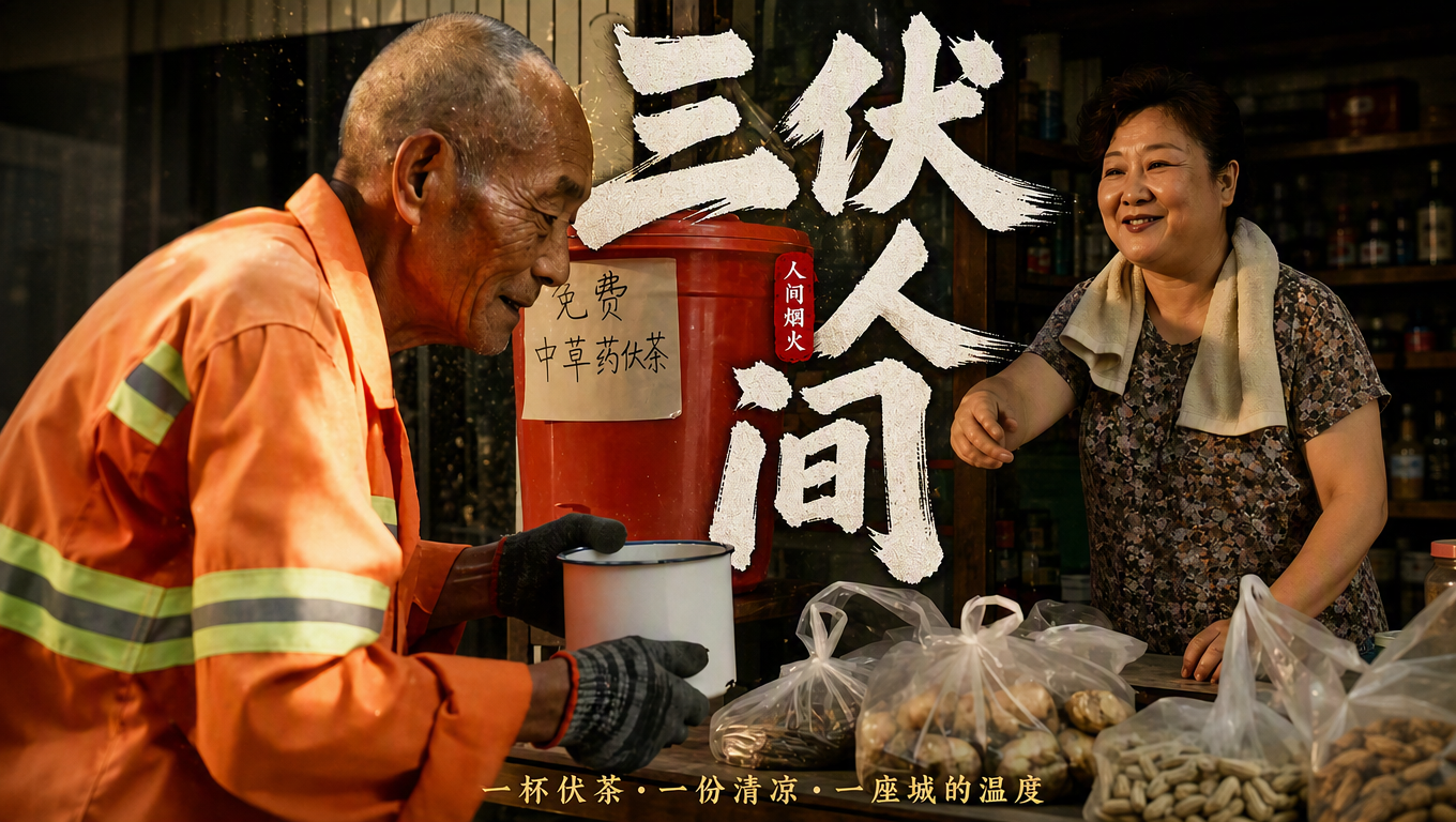 老祖宗说入伏吃苦有回甘，献给每一个为了生活拼命的你